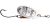 Dam Třpytka Effzett Spinner With Single Hooks Sinking Reflex Silver