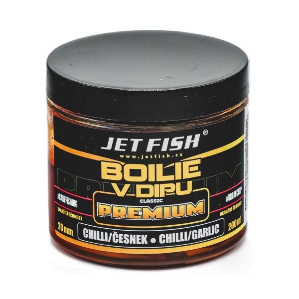 Jet Fish Boilie V Dipu Premium Clasicc 200 ml 20 mm