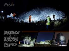 Fenix Nabíjecí LED Svítilna LR80R (1)