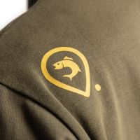 Adventer & Fishing Mikina Bavlněná Khaki (8)