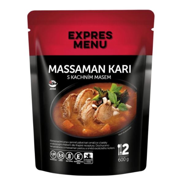 Expres Menu Massam Kari Thajské Kari S Kachním Masem 600 g