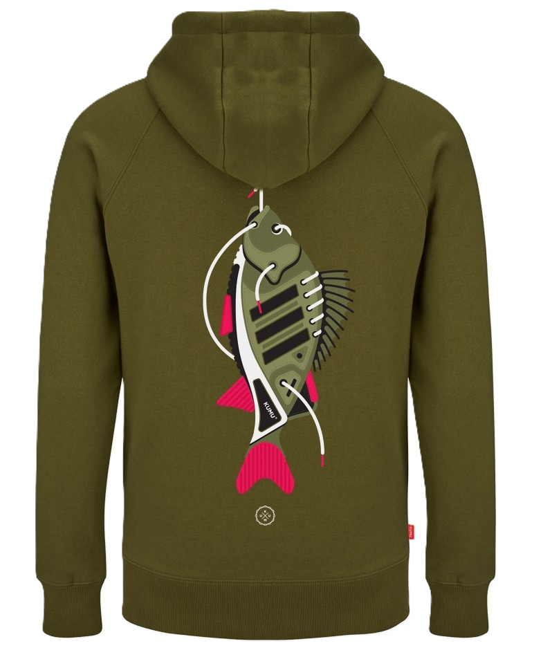 Kumu mikina earn your stripes hoodie - l