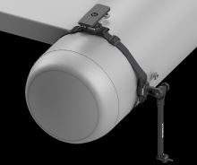 Fasten Držák Sonaru Pro Upevnění Sondy A Obrazovky Na Válec 164x68 mm Fasten Držák Sonaru Pro Upevnění Sondy A Obrazovky Na Válec 164x68 mm