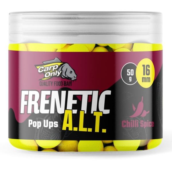 Carp Only Plovoucí Boilies Frenetic A.L.T. Hi-Visual Pop Ups 16 mm 50 g
