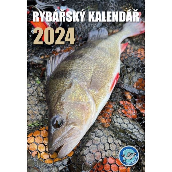 ČRS Nástěnný Rybářský Kalendář Na Rok 2024