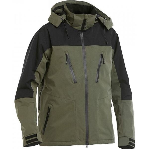 Fladen Bunda Jacket Authentic 2.0 Zelená/Černá