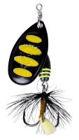 Savage Gear Třpytka Rotex Spinner Black Bee-Velikost 2 4 g