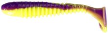 Berkley gumová nástraha flex rib purple chartreuse-9cm