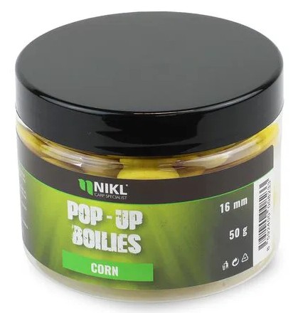 Nikl plovoucí boilies corn žlutá - 16 mm 50 g