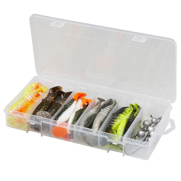 Savage Gear Gumová Nástraha Cannibal Shad Kit Mixed Colors 36 ks