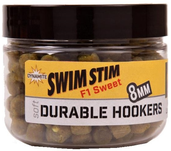 Dynamite baits pelety durable hookers swim stim f1 sweet - 6 mm