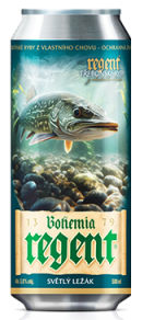 Bohemia regent pivo vodní říše štika 0,5 l