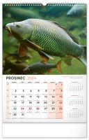 PGCZ Nástěnný Kalendář Rybářský 2024 33x46 cm (12)