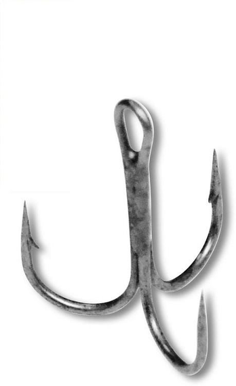 Zebco trojháček topic treble hook - velikost 4
