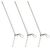 Zfish Průjezd Feeder Anti Tangle Tube 3 ks