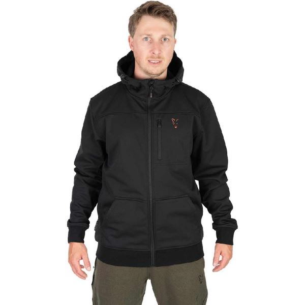 Fox Bunda Collection Soft Shell Jacket Black Orange