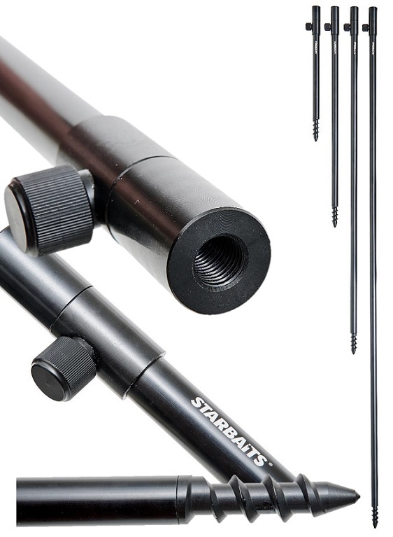 Starbaits vidlička black spot power drill - 80-140 cm