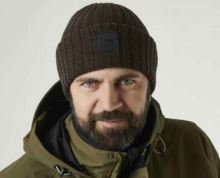 Geoff Anderson Čepice WizWool Njal Beanie Hnědá (3)