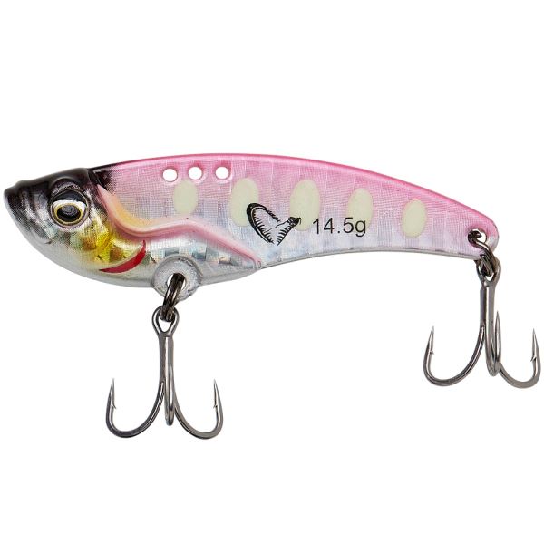 Savage Gear Vib Blade SW Fast Sinking Pink Glow Dot 5,5 cm 14,5 g