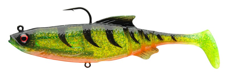 Levně Daiwa gumová nástraha prorex lazy roach ghost firetiger rd - 12 cm 29 g