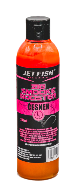 Jet fish zig smoke booster 250 ml - česnek