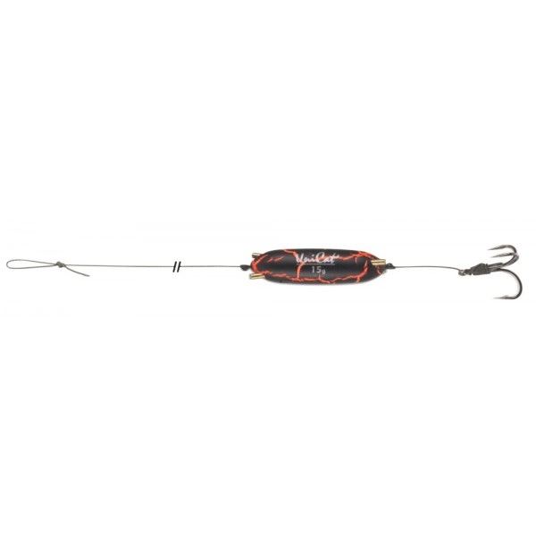 Uni Cat Návazec Power Rattle Treble Hook Rig 150 cm