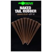 Korda Převleky Naked Tail Rubber - Gravel/Clay
