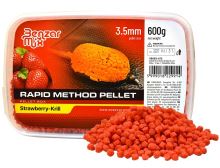 Benzar Mix Pelety Rapid Method Pellet 3,5 mm 600 g - Jahoda Krill