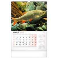 PGCZ Nástenný kalendár Rybársky 2025 SK 33×46 cm (8)