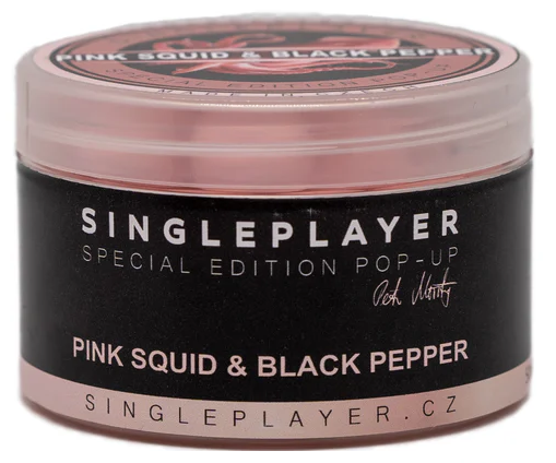 Levně Singleplayer plovoucí boilie special edition pop-up pink squid & black pepper 50 g - 12 mm
