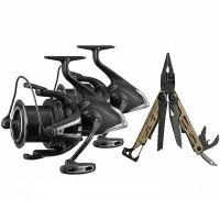 Shimano Naviják Aero Technium MGS XTD 14000 2 ks + Leatherman Signal Zdarma