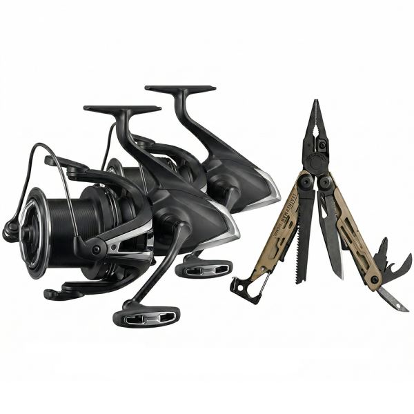 Shimano Naviják Aero Technium MGS XTD 14000 2 ks + Leatherman Signal Zdarma