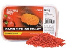 Benzar Mix Pelety Rapid Method Pellet 1,5 mm 600 g - Jahoda Krill
