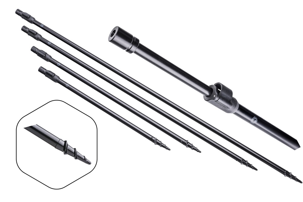 Mivardi vidlička zavrtávací entrix - 110-204 cm