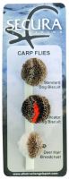 Secura Flyfishing Mušky Carp Flies 3 ks Secura Flyfishing Mušky Carp Flies 3 ks