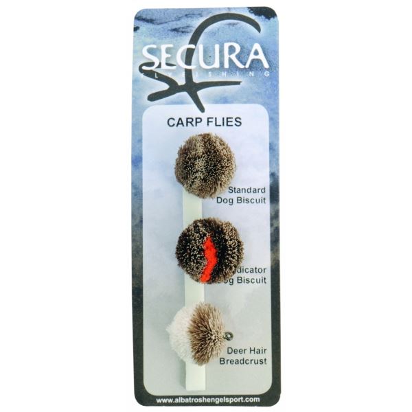 Secura Flyfishing Mušky Carp Flies 3 ks