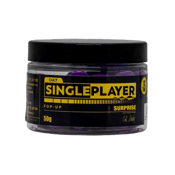 Singleplayer Plovoucí Boilies Pop-Up Boilies Surprise 50 g