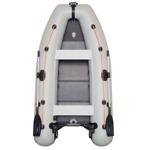 Kolibri Člun KM-300 DL Šedý Pevná Podlaha