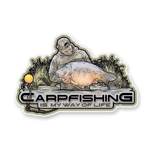 4ANGLERSDESIGN Samolepka 78 Carpfishing Is My Way Of Life