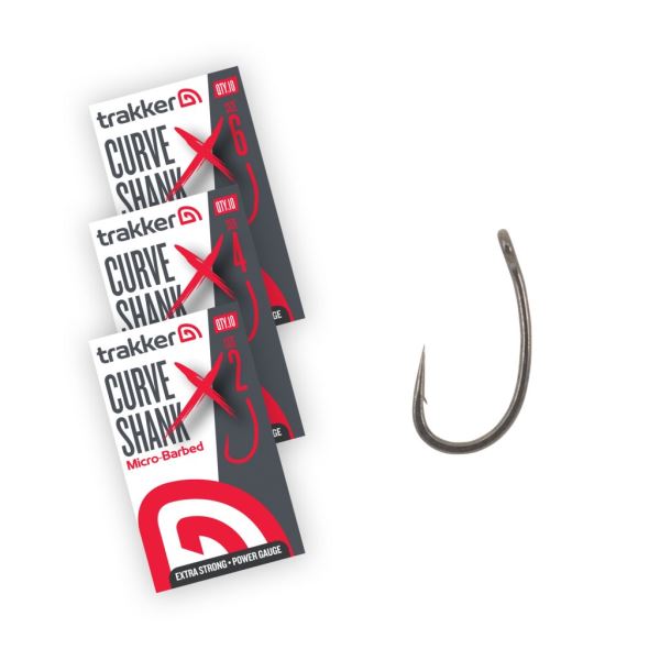 Trakker Háčky Curve Shank XS Hooks Micro Barbed