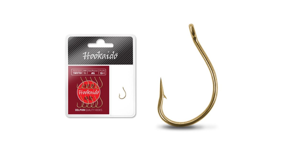 Delphin Hookaido Feeder Hammer Single Hooks