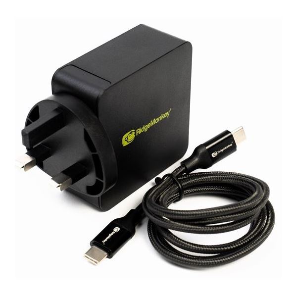 RidgeMonkey Nabíječka Vault 60W USB-C Power Delivery Mains Adaptor