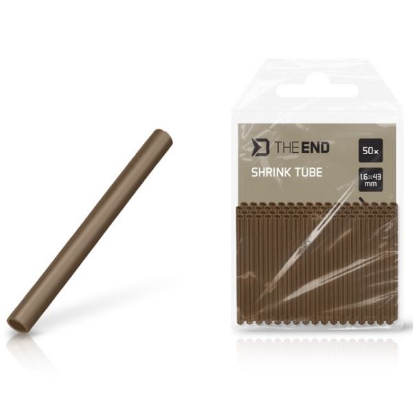 Delphin Smršťovací Hadička TheEND Hnědá 43x1,6 mm 50 ks