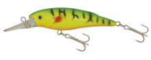 Kamasaki Wobler Shad Zelená-Žlutá 8 cm 12 g