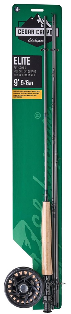Shakespeare prut cedar canyon elite fly combo 2,74 m #7/8 4 díly