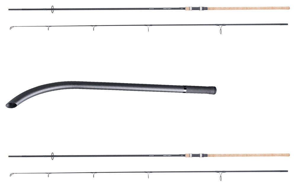 Mivardi prut vector carp mk2 fc 360h 3,6 m 3 lb 2x + vrhací tyč carbo stick xl
