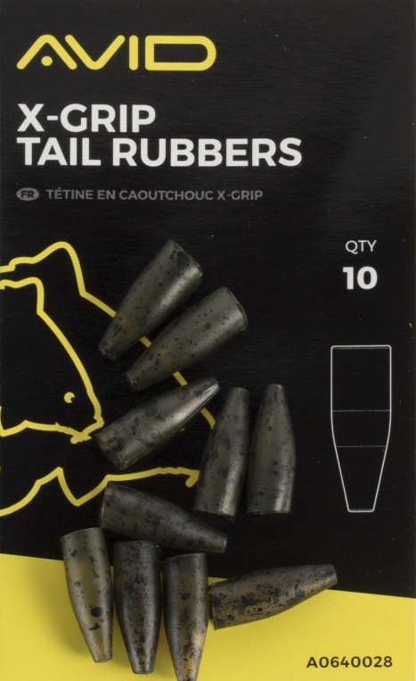 Avid carp převleky outline x-grip tail rubbers