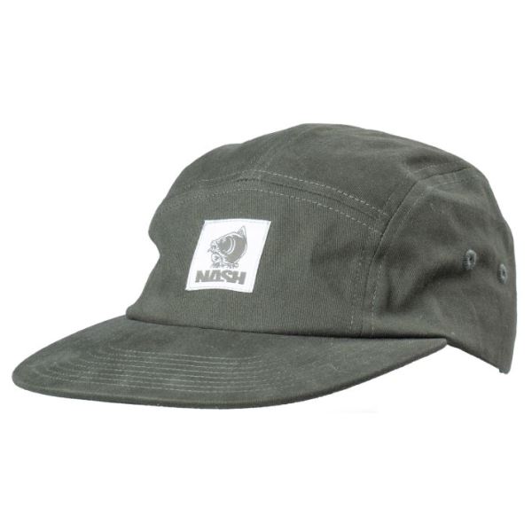 Nash Kšiltovka Make It Happen Badge 5 Panel Cap Green