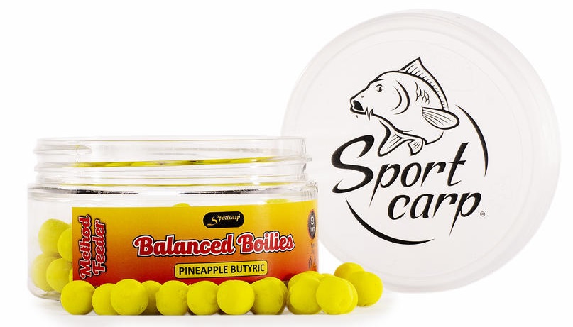 Levně Sportcarp boilie method feeder balanced 75 ml 9 mm- pineapple butyric