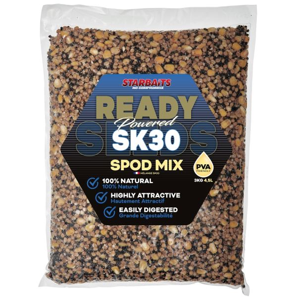 Starbaits Směs Spod Mix Ready Seeds SK30